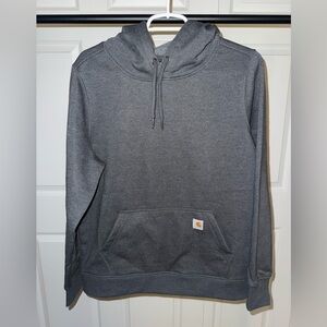 New Carhartt Rain Defender Relaxed Fit Hoodie Charcoal Women’s Size Large